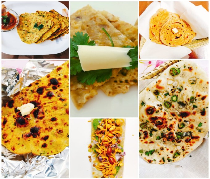 rotis and parathas